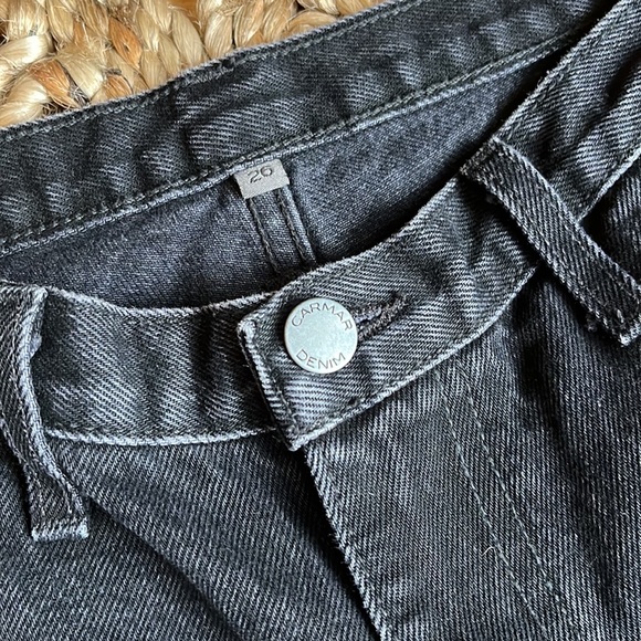 CARMAR Rhea Carpenter Jeans, Distressed Black, 26 - Picture 9 of 14